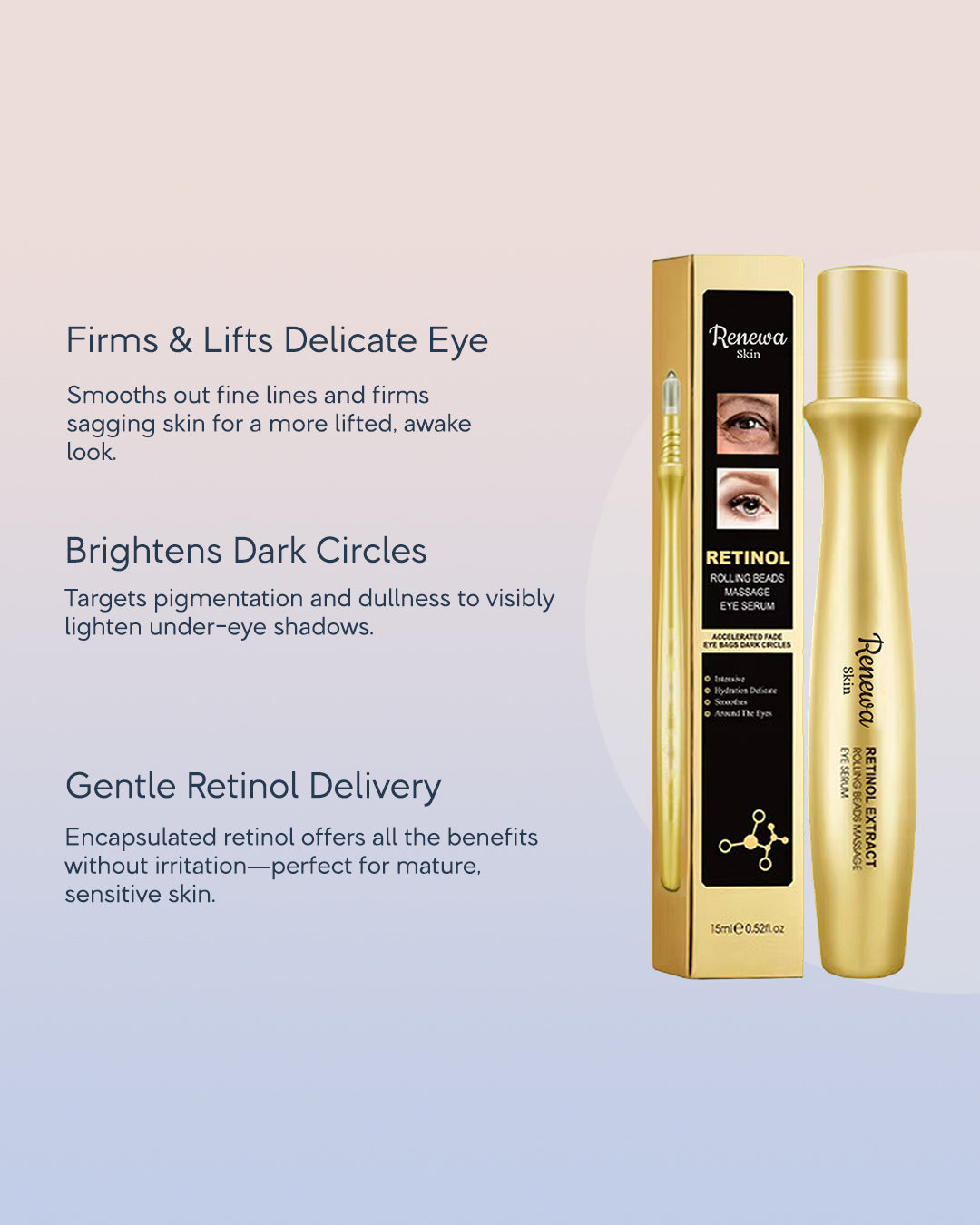 6 Golden Retinol Eye Serum